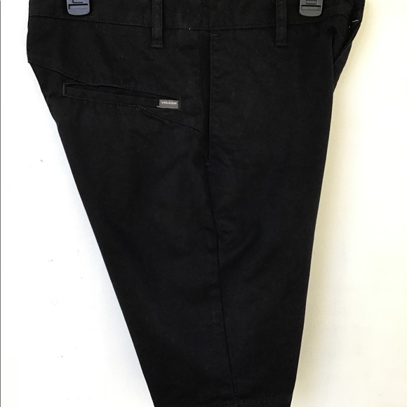 Volcom corpo class chino shorts men’s 28, black - Picture 4 of 9